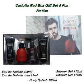 Carlotta Red Box Gift Set 5 Pcs