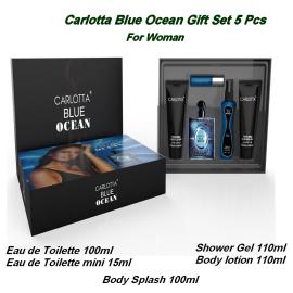 Carlotta Blue Ocean Gift Set 5 Pcs
