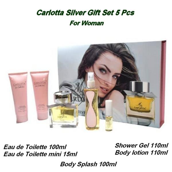 Carlotta Silver Gift Set 5 Pcs