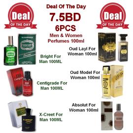 Perfumes Offer For Man & Woman 6pcs *  100ml