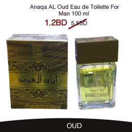 Anaqa AL Oud Eau de Toilette For Man 100 ml 