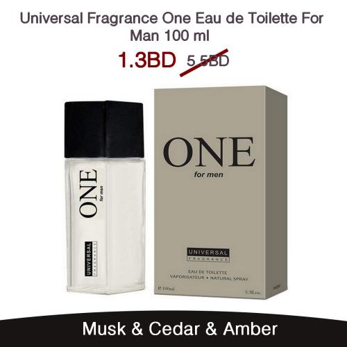 Universal Fragrance One Eau de Toilette For Man 100 ml 