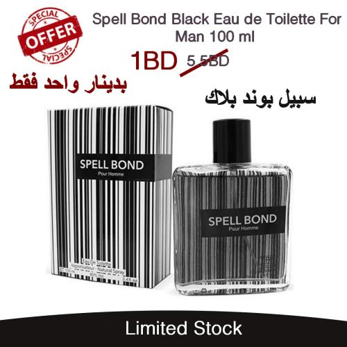 Spell Bond Black Eau de Toilette For Man 100 ml 