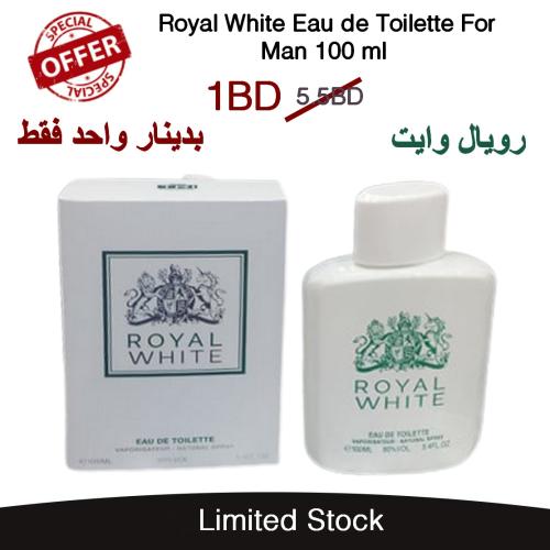 Royal White Eau de Toilette For Man 100 ml 
