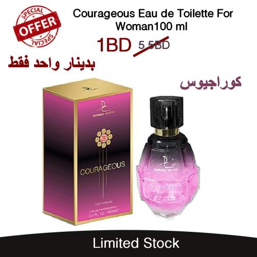 Courageous Eau de Toilette For Woman100 ml 