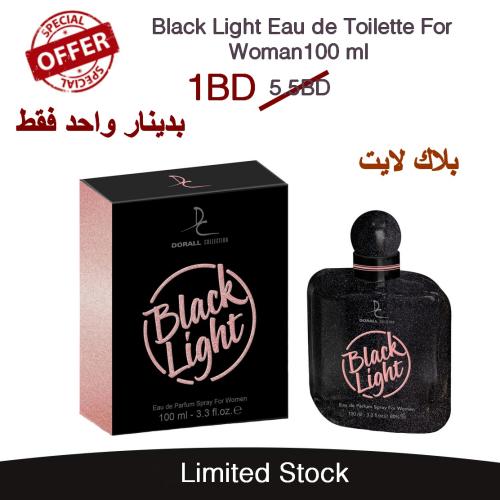 Black Light Eau de Toilette For Woman100 ml 