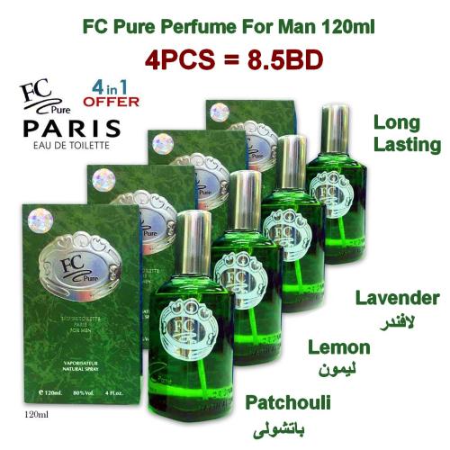 FC Pure Perfume For Man 4PCS *  120ml