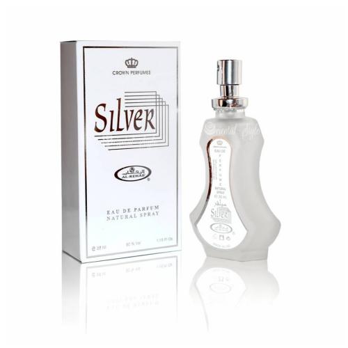 Silver Eau-De-Perfume Spray by Al Rehab For Unisex - 35ml