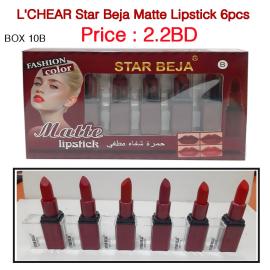 L'CHEAR Star Beja B Matte Lipstick 6pcs