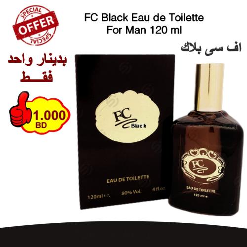 FC Black Eau de Toilette  For Man 120 ml 