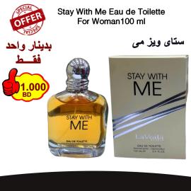 Stay With Me Eau de Toilette  For Woman100 ml 