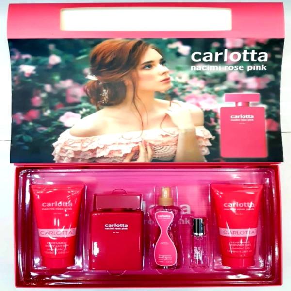 Carlotta Nacimi Rose Pink  Gift Set 5 Pcs