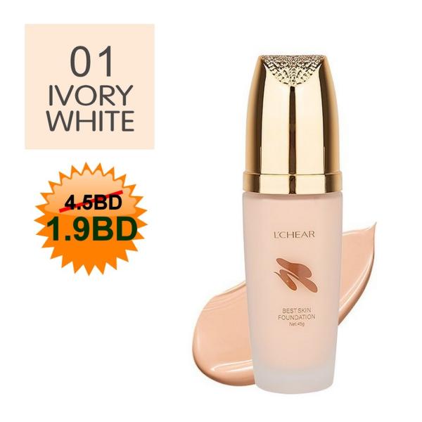 Perfect Cover Liquid Foundation With Matte Effect  30 ml - Ivory White