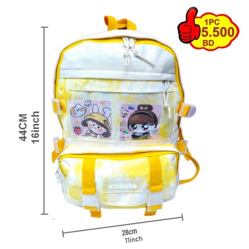 School Bag Waterproof  44CM × 28CM