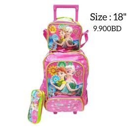 School Bag Waterproof Trolley 18 inch