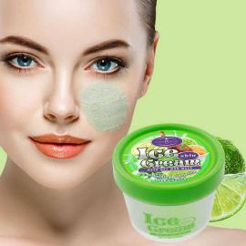 Mud Mask Deep Cleaning Moisturizing Brightening Matcha tea and Lime -100g