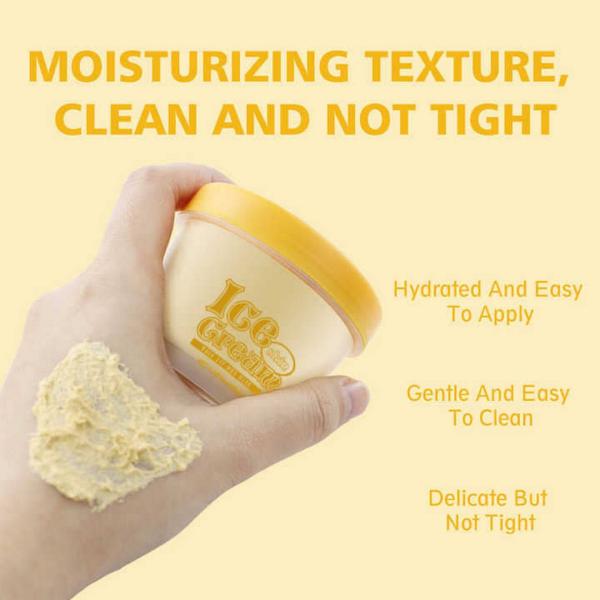 Mud Mask Deep Cleaning Moisturizing Brightening Mango & Honey -100g