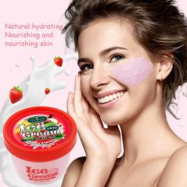 Mud Mask Deep Cleaning Moisturizing Brightening Strawberry & Milk -100g