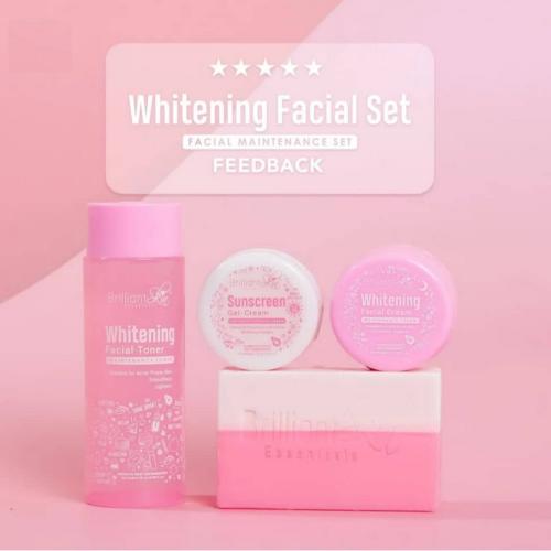 Brilliant Skin Whitening Facial Set 4pcs