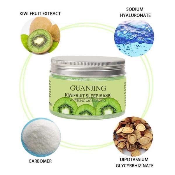 Kiwi Sleeping Gel Mask Acne Removing Pore Reduction Sleeping Mask 120ML