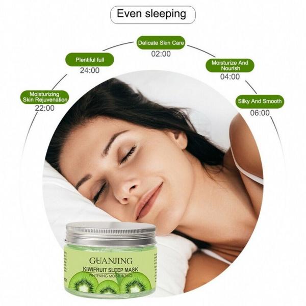 Kiwi Sleeping Gel Mask Acne Removing Pore Reduction Sleeping Mask 120ML