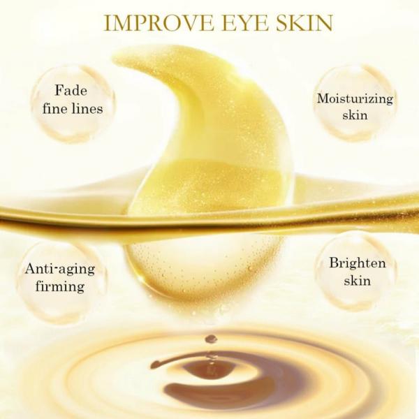 24k Pure Gold Collagen Eye Mask 60PCS