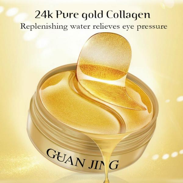 24k Pure Gold Collagen Eye Mask 60PCS