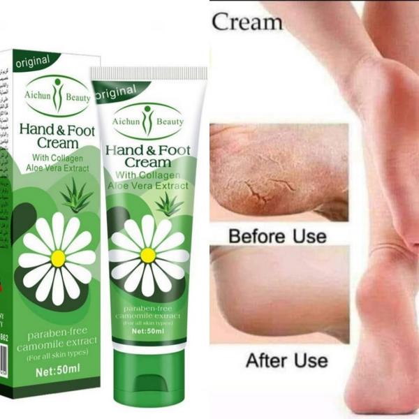 Hand & Foot cream with collagen aloe vera extract 50ml