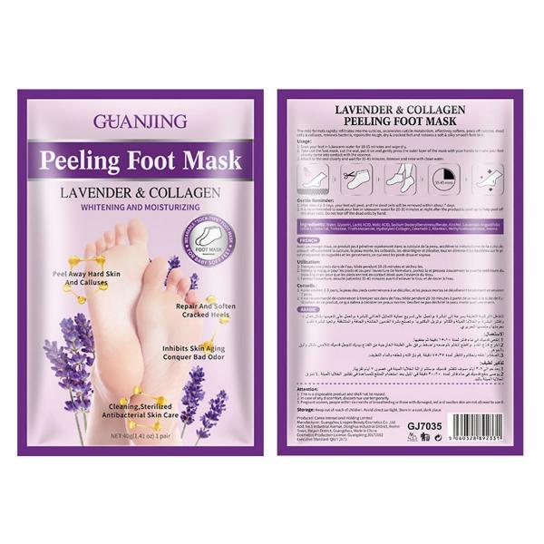 Lavender & Collagen Peeling Foot Mask 40ml