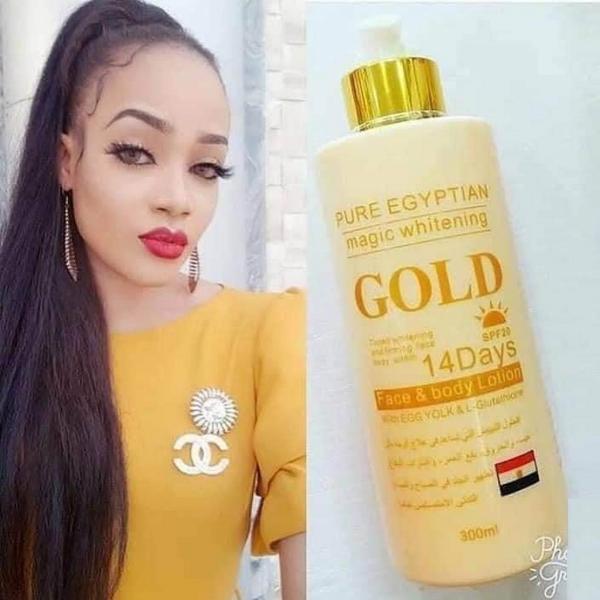 Purec Egyptian Magic Whitening Gold Lotion For Face & Body – 300ml