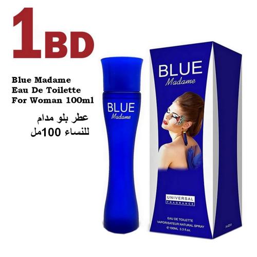 Blue Madame Eau de Toilette For Woman100 ml 