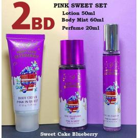 PINK SWEET SET Sweet Cake Bluberry