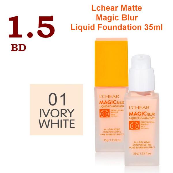 Matte Liquid foundation -01 Ivory White 35ml