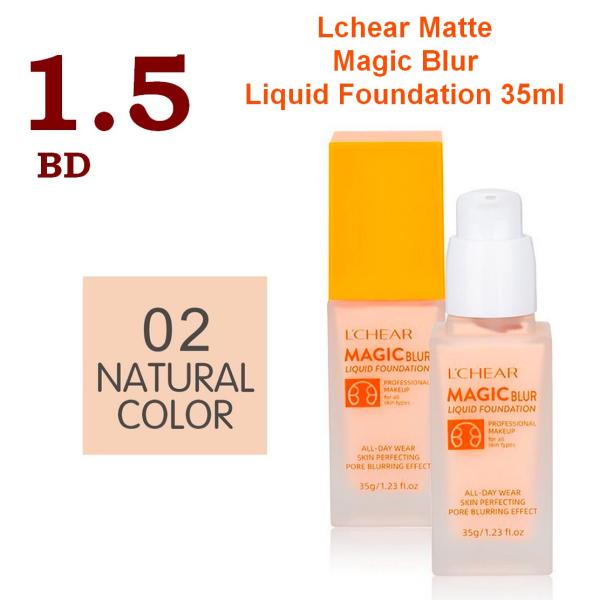 Matte Liquid foundation -02 Natural 35ml