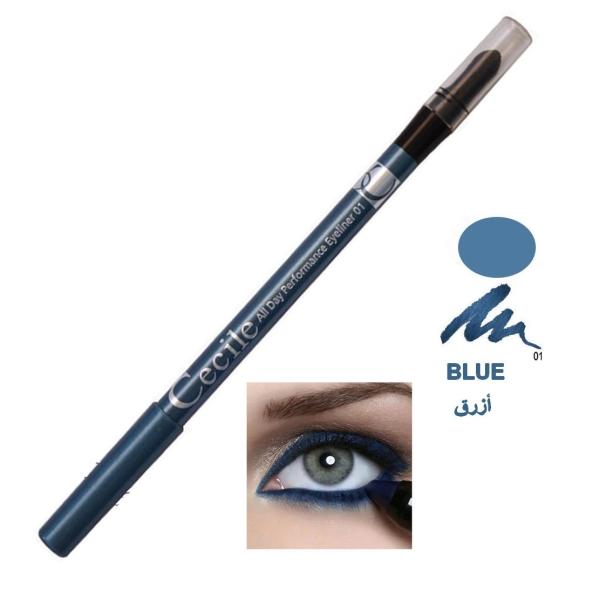 Cecile All Day Performance Eyeliner  Blue  No 01