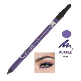 Cecile All Day Performance Eyeliner  Purple No 03