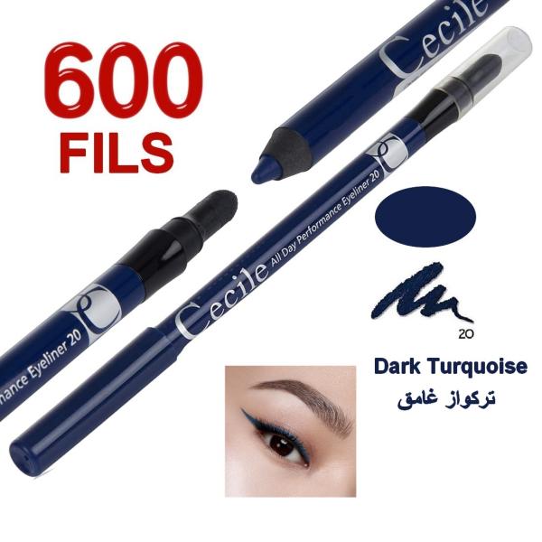 Cecile All Day Performance Eyeliner Dark Turquoise No 20