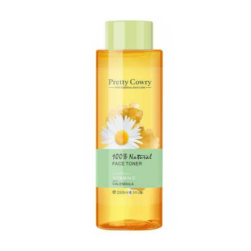 Pretty Cowry Toner Organic Whitening Facial Skin Care Vitamin C Orange Face Toner 250ml