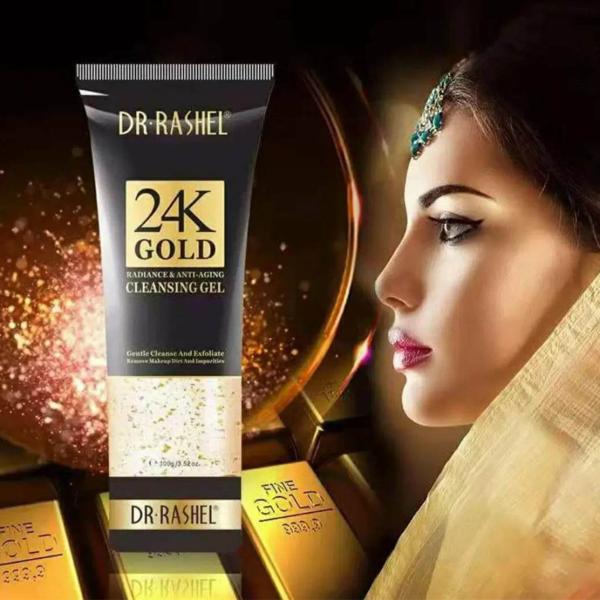 Dr Rashel 24K Gold Radiance & Anti-Aging Cleansing Gel 100gm