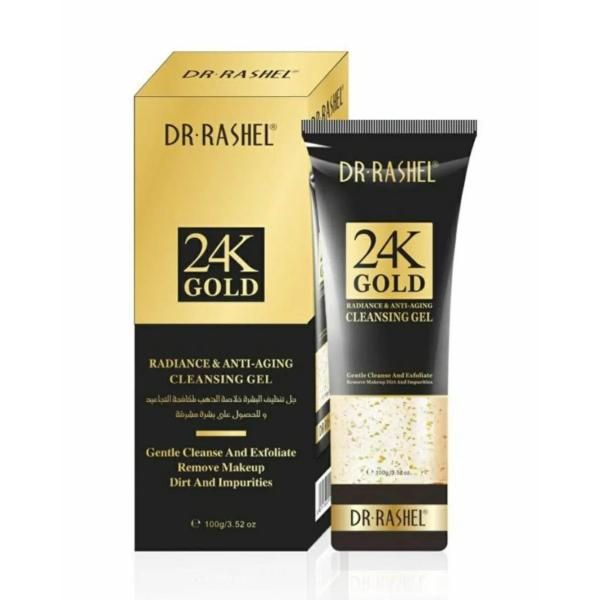 Dr Rashel 24K Gold Radiance & Anti-Aging Cleansing Gel 100gm
