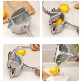 Aluminum manual fruit juicer, for the kitchen