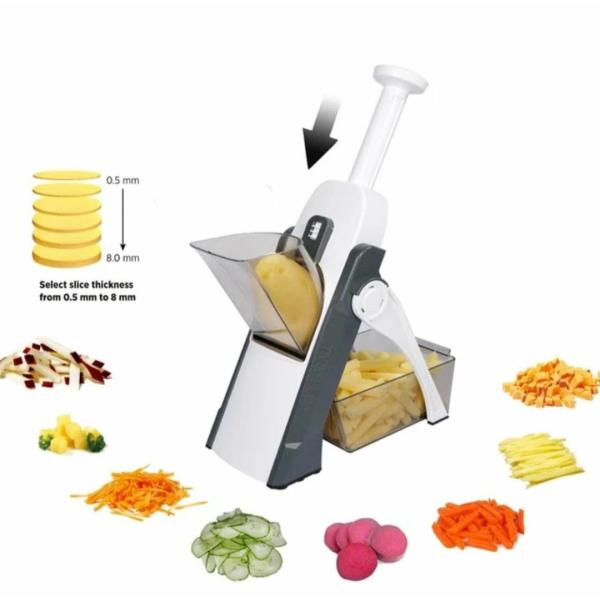 Safe Multi-Function Vegetable Cutter Mandoline 