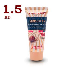 Pretty Cowry 90 SPF Unscented Sunscreen with Snail Extract 50ml