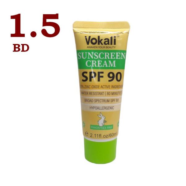 Vokali SPF 90 Sunscreen Cream 60 ml
