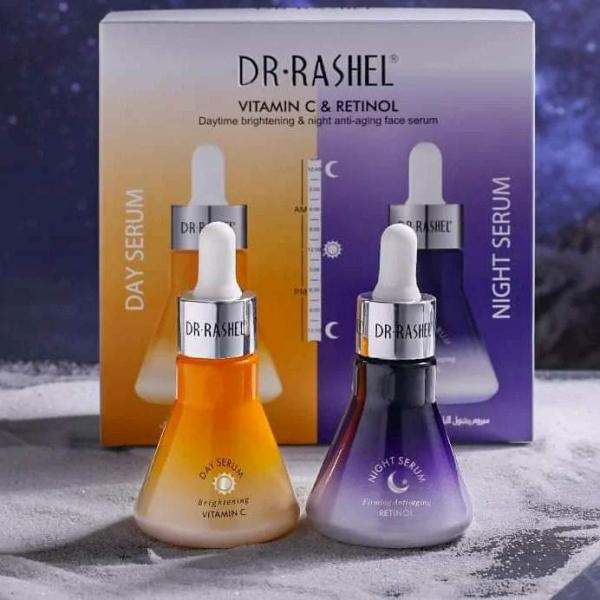 Dr Rashel Vitamin C And Retinol Daytime And Night Serum