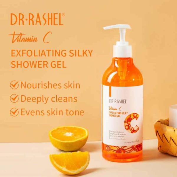 Dr. Rashel Vitamin C Exfoliating Silky Shower Gel 500ml