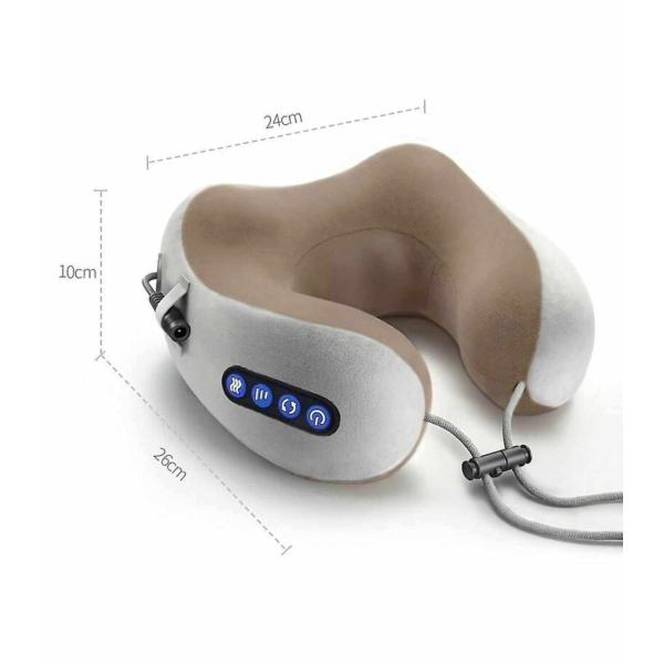 Electric U Shaped Neck & Shoulder Massager Travel Pillow