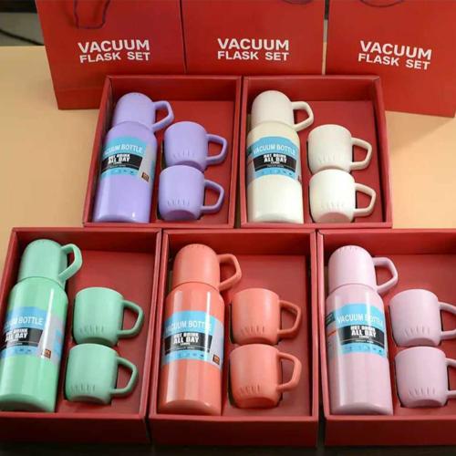  Vacuum Sets Stainless Steel Thermos Cup 1set