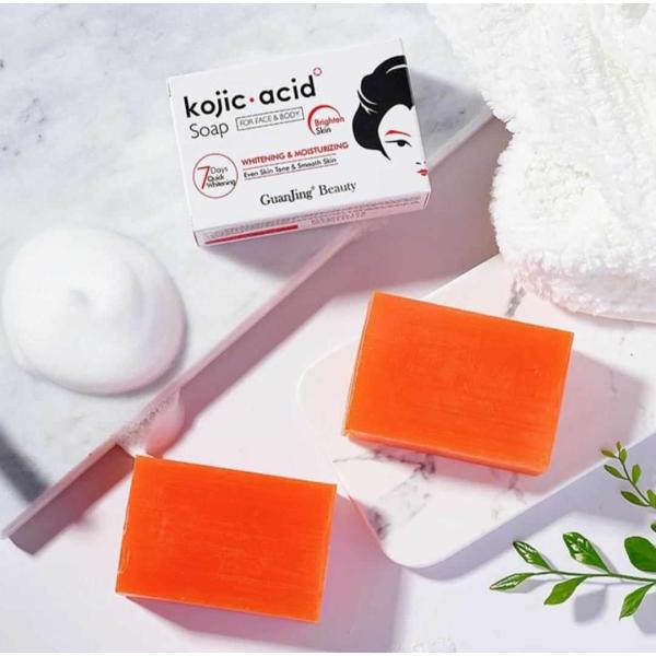 Kojic Acid Soap Fix Dark Spots Brighten Skin 120g