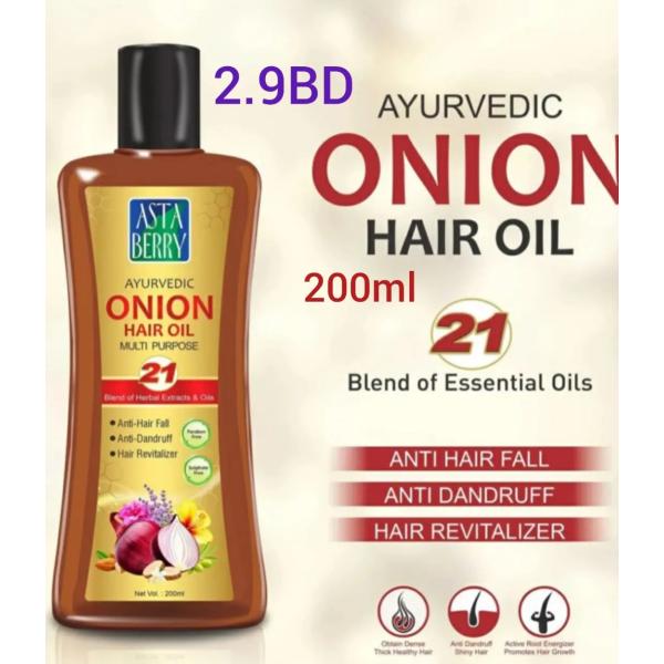 Asta Berry Onion Hair Oil 200ml